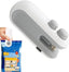 Mini Bag Sealer, Rechargeable 2 in 1 Bag Sealer Heat Seal with Cutter, Portable Bag Resealer for Chip Bags, Plastic Bag Sealer Machine for Snacks and Freshness Food Storage