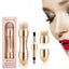 4 in 1 Makeup Brush Set – Foundation, Powder, Eyeshadow & Travel Makeup Brush | Compact Portable Brush Kit with Soft Synthetic Bristles for Women & Girls