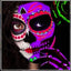 Party Glow Neon Paint Glow in the Dark Face, Body, Blacklight Lipstick