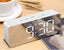 Smart LED Mirror Alarm Clock for Table, Smart Alarm Clock for Heavy Sleepers & Students, Sensor Date Temperature Display, Night Clock for Bedroom