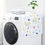 Washing-machine Fridge Cover for Top with 6 Utility Pockets Cartoon Prints Waterproof Single Door (130 x 54 cm)