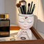 ZYOZ FACE SHAPE MAKE-UP BRUSH Holder Home Decoration Gift Desktop Organizer for Table Living Room Beige | Home & Garden | Household Supplies & Cleaning | Home Organization | Storage Boxes