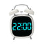 Multi-Function LED Digital Alarm Clock – Dual Alarm 4-Inch Screen, USB & Battery Operated Silent Desk Clock for Bedroom & Office Random 1pc