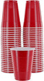 Beer Pong Glasses – Party Drinking Glasses for Christmas, New Year, Halloween & Bachelor Parties Red Pack of 20