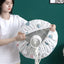 ZYOZ Standing Round Fan Dust Cover Safety Shield Fan Protector Washable Fold able Dustproof, Household Waterproof Dust Cover, Electric Fan Cover, Round Shape (45CM, Pattern May Vary)