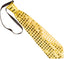 ZYOZ Sequin Tie Set LED Light up Flashing Novelty Necktie Party Tie (random colour)