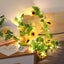 Pcs Sunflower Line for Home Decoration Artificial Flower Hanging Line for Wedding Setup, Festival Decor (220 cm)