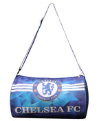 Football Club Duffle Bag for Kids (Style-FCB001)-Compact 13 inches - Stylish Travel Sports Picnic Bag with Adjustable Shoulder Strap - Birthday Gift for Young Football Fans, Boys & Girls