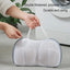 3Pcs Bra Wash Bags for Laundry Lingerie Brassiere Bag bra washing protector holder for Washing Machine Beige(A to C Cups)