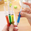 Injection pens, Novelty Syringe Design Ballpoint Pens, Multi-Color, Pack of 4