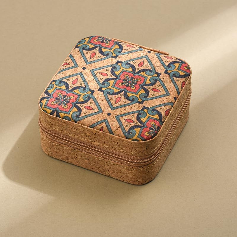 Travel Friendly Jewelry Case Necklaces Storage Box Elegant Travel Jewelry Case Portable Necklace Holder For Jewelry Accessory Case Portable, Small, Jewelry Box