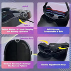 Led Mask Light up Mask with Gesture Sensing, Cool Glowing Toys Masks Great Gift for Halloween Christmas Costume Party