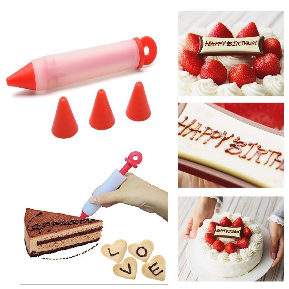Cake Decorating Icing Pen Syringe Tip Muffin Cake Cookie Pastry Pen 1 pc Secondary image
