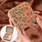 Travel Friendly Jewelry Case Necklaces Storage Box Elegant Travel Jewelry Case Portable Necklace Holder For Jewelry Accessory Case Portable, Small, Jewelry Box