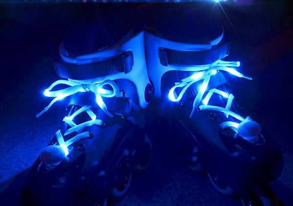 LED Shoe Laces - Light Up Neon Sneaker Laces rave laces | Zyoz Main image