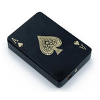 ZYOZ Ace of Spades Butane Lighter – Stylish Windproof & Refillable Metal Flame Lighter | Waterproof FlashCard Design for Smoking, Camping