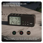 Decision Making Alarm Clock with Pen Stand & Card Holder