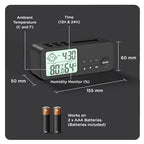 Decision Making Alarm Clock with Pen Stand & Card Holder