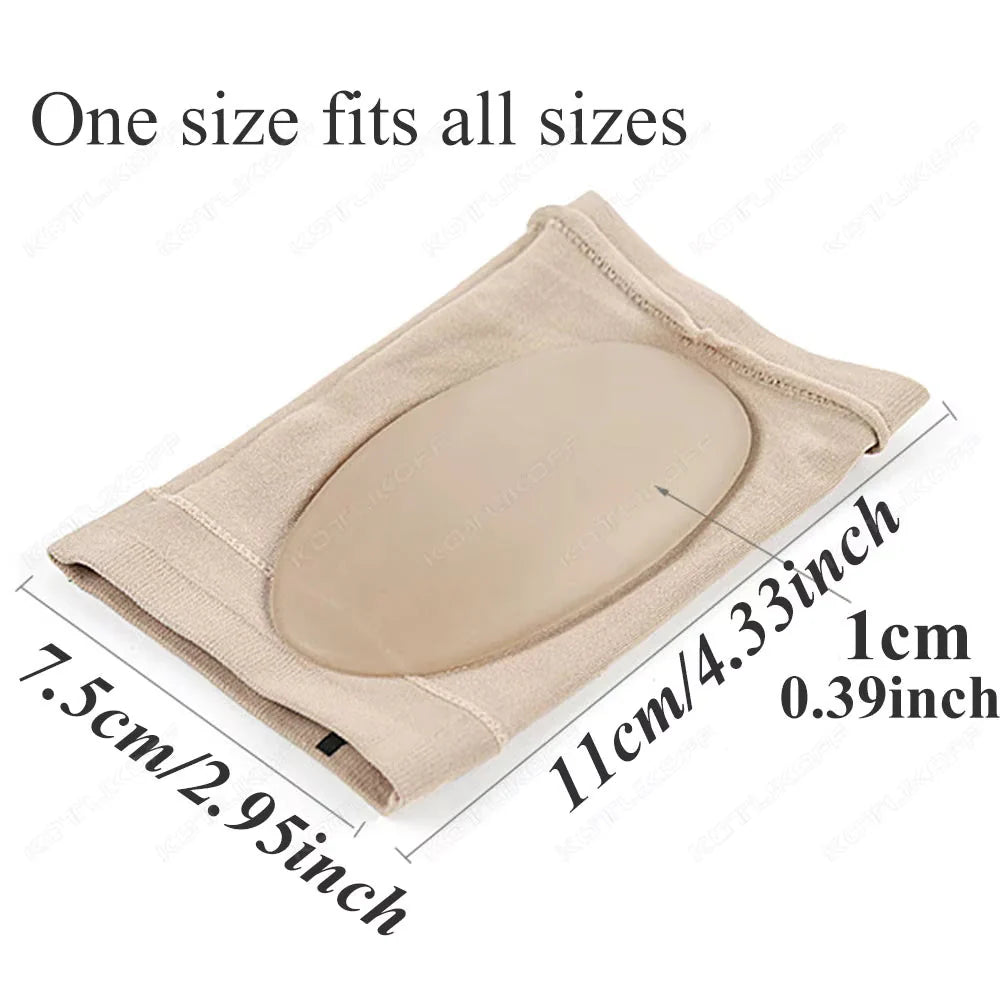 Foot Care Plantar Fasciitis Arch Support Sleeves for foot pain,muscle relaxation with soft Neoprene Cushion for Women & Men Feet Orthopedic Pad,Free Size-1 Pair