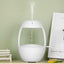 ZYOZ Cool Mist Anti-Gravity Water Drop Air Humidifier Desktop Aroma Diffuser with 2 Modes, Intelligent Auto-Off Protection, Night Light, Clock, USB Powered, Ideal for Bedroom, Office, Birthday Gift