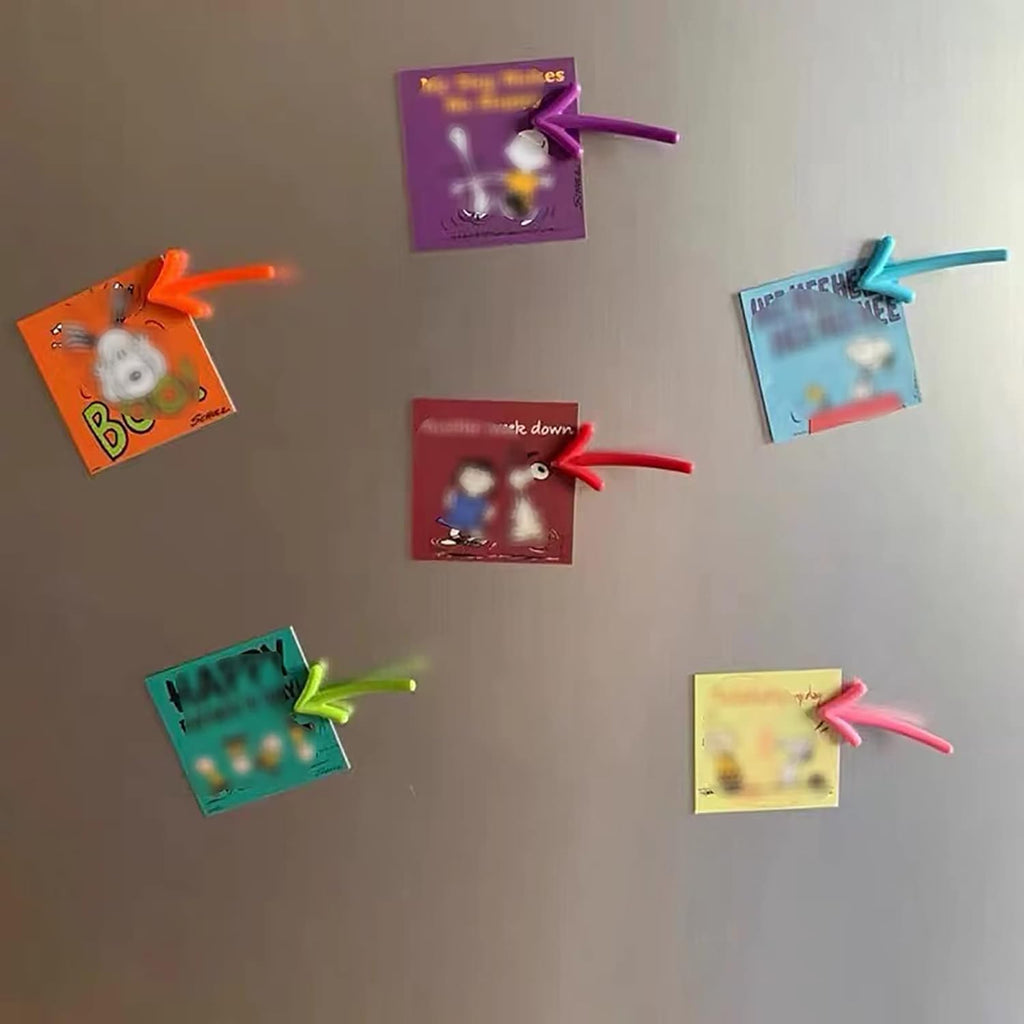 Cute Fridge Magnets, Magnets for Refrigerator, Office, Cabinets, Whiteboards Funny Decorative Small Arrow Shape (Multicolour) (12)