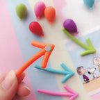 Cute Fridge Magnets, Magnets for Refrigerator, Office, Cabinets, Whiteboards Funny Decorative Small Arrow Shape (Multicolour) (12)