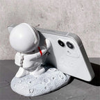3D Astronaut Phone Holder – Unique Planet-Inspired Mobile Stand with Fun, Playful Design for Desk or Home Use (1 Pc)