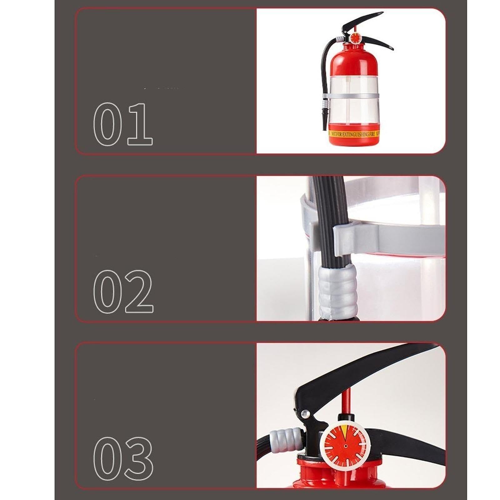 Fire Extinguisher Shaped Beer Dispenser Cocktail Shaker Portable Beverage Dispenser 1 pc