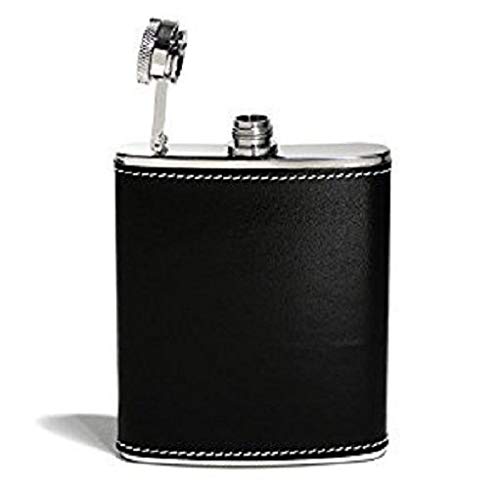 Johniee Walker Stainless Steel Hip Flask(Set of 1)