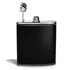 Johniee Walker Stainless Steel Hip Flask(Set of 1)
