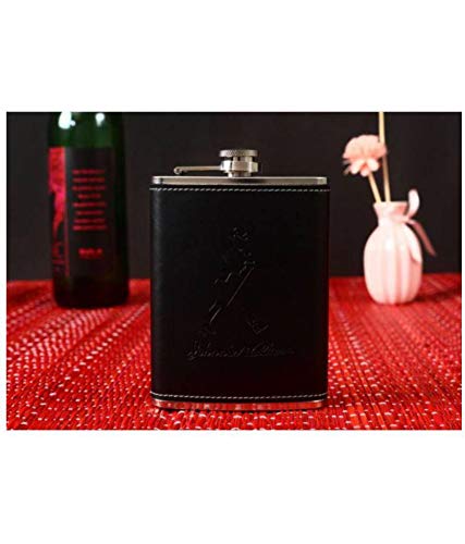 Johniee Walker Stainless Steel Hip Flask(Set of 1)