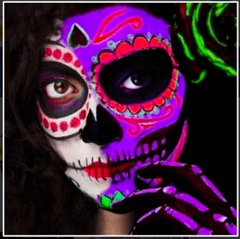 Party Glow Neon Paint Glow in the Dark Face, Body, Blacklight Lipstick Main image