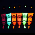 Party Glow Neon Paint Glow in the Dark Face, Body, Blacklight Lipstick