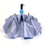 Compact Foldable Wine Bottle Umbrella with Case | Portable Manual Umbrella for Women, Men & Kids | Stylish Bottle Cover | Windproof & Travel-Friendly