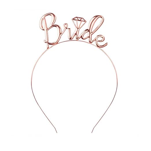 Bride To Be Hair Band/Head Band - Bachelorette Party Decorations Kit | Bride To Be Decorations Kit For Bride, Hair Decoration for Engagement Party Main image