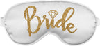 1pc Bride Sleep Eye Masks for Bachelorette Party Team Bride Sleep Mask Pink Soft Eye Mask