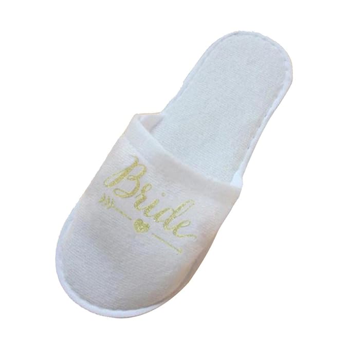 Wedding Bride Slippers Hotel Bachelorette Guest Supplies R