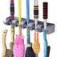 Broom Holder Wall Mounted, Mop Holder for Wall, Broom Stick Holder Mounted Stand, Storage Broomstick Brush Mount Organizer with Hanger Hooks (5 Slot 6 Hooks)- Grey, Polypropylene
