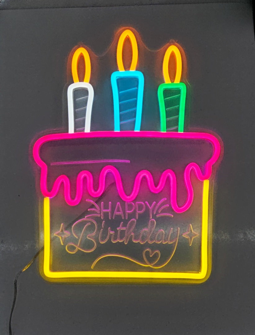 Neon Sign Led Wall Signs | Neon Lights for Bedroom| Bar| Party| Game Room Decor | 16 x 9 inches