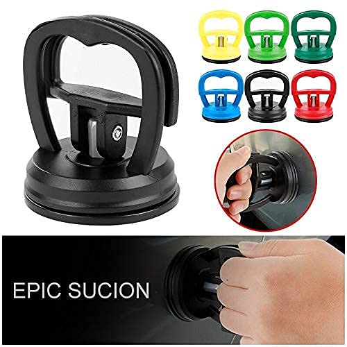 Heavy Duty Car Dent Puller with Strong Grip Suction Cup – Paintless Dent Repair Tool & Dent Remover Kit for Cars, Vans & Trucks, Vacuum Suction Lifter for Glass, Tiles, Mirrors & Smooth Surfaces (SMALL)