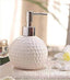 ZYOZ Ceramic Soap Dispenser  250 ml Dots Carved Liquid Soap Dispenser Pack of 1