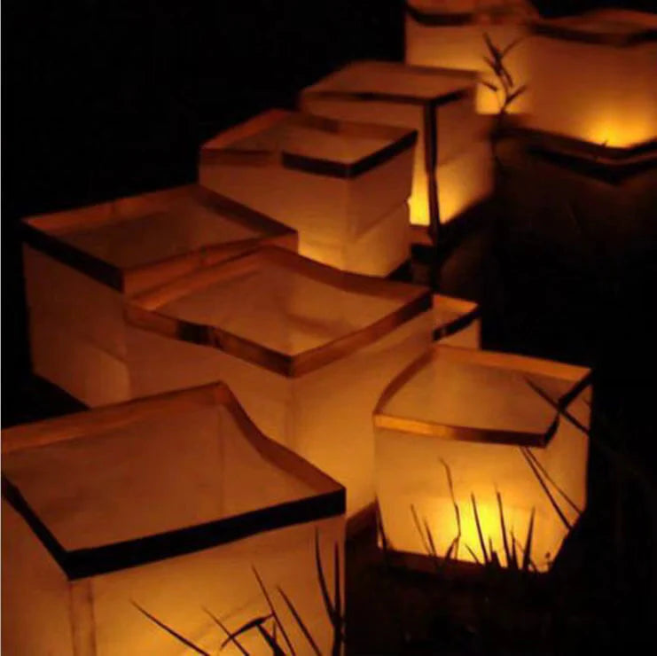 ZYOZ Wishing Chinese Floating Lanterns For Lake, Festival, Pool Decoration Secondary image