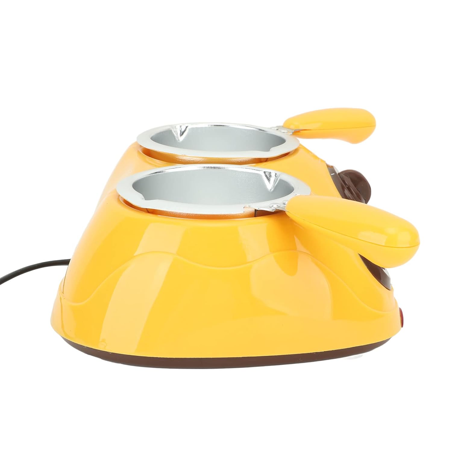 Chocolate Melting Pot, 2 Temperature Adjustments Rust Proof Electric Chocolate Fondue for Gatherings for Butter