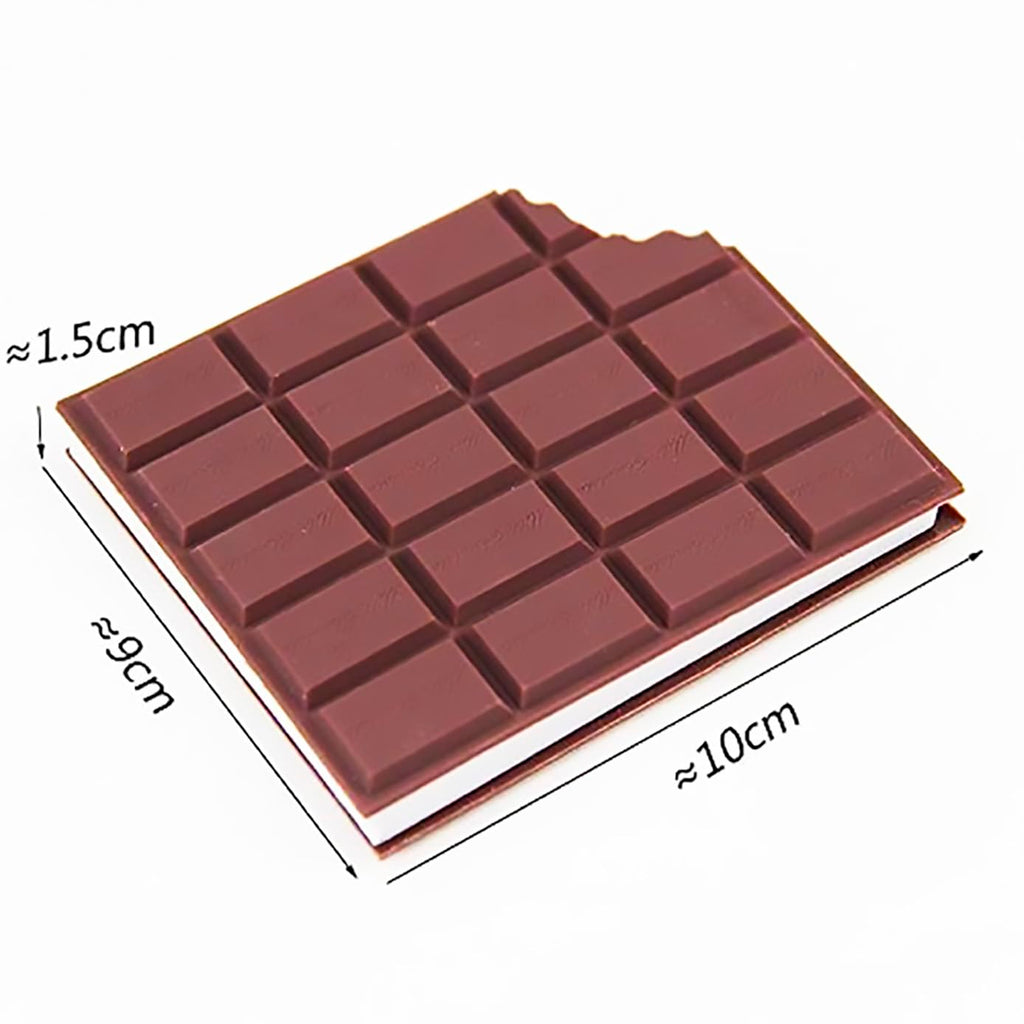 Chocolate Fragrance Diary Scented Chocolate Notebook Small Memo in Eaten Chocolate Shape and Fragrance Personal Diary Pocket Diary Pack of 1