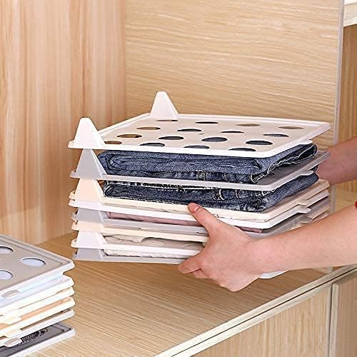 Shirt Organizer Closet Organizer T Shirt Organizer Folding Storing Laundry Clothes Receipt Board Documents Dividers Save Space and Make Wardrobes (set of 10)