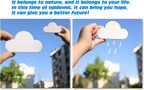 Cloud Shape Magnetic Keys Holder for Wall, Strong Magnetic to Securely Hang Multiple Keys and Keychain, Novelty Cute Home Decorations with 3 megnet Hook 1pc (random colour)
