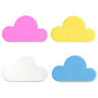 Cloud Shape Magnetic Keys Holder for Wall, Strong Magnetic to Securely Hang Multiple Keys and Keychain, Novelty Cute Home Decorations with 3 megnet Hook 1pc (random colour)