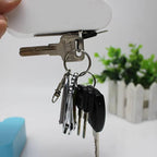 Cloud Shape Magnetic Keys Holder for Wall, Strong Magnetic to Securely Hang Multiple Keys and Keychain, Novelty Cute Home Decorations with 3 megnet Hook 1pc (random colour)