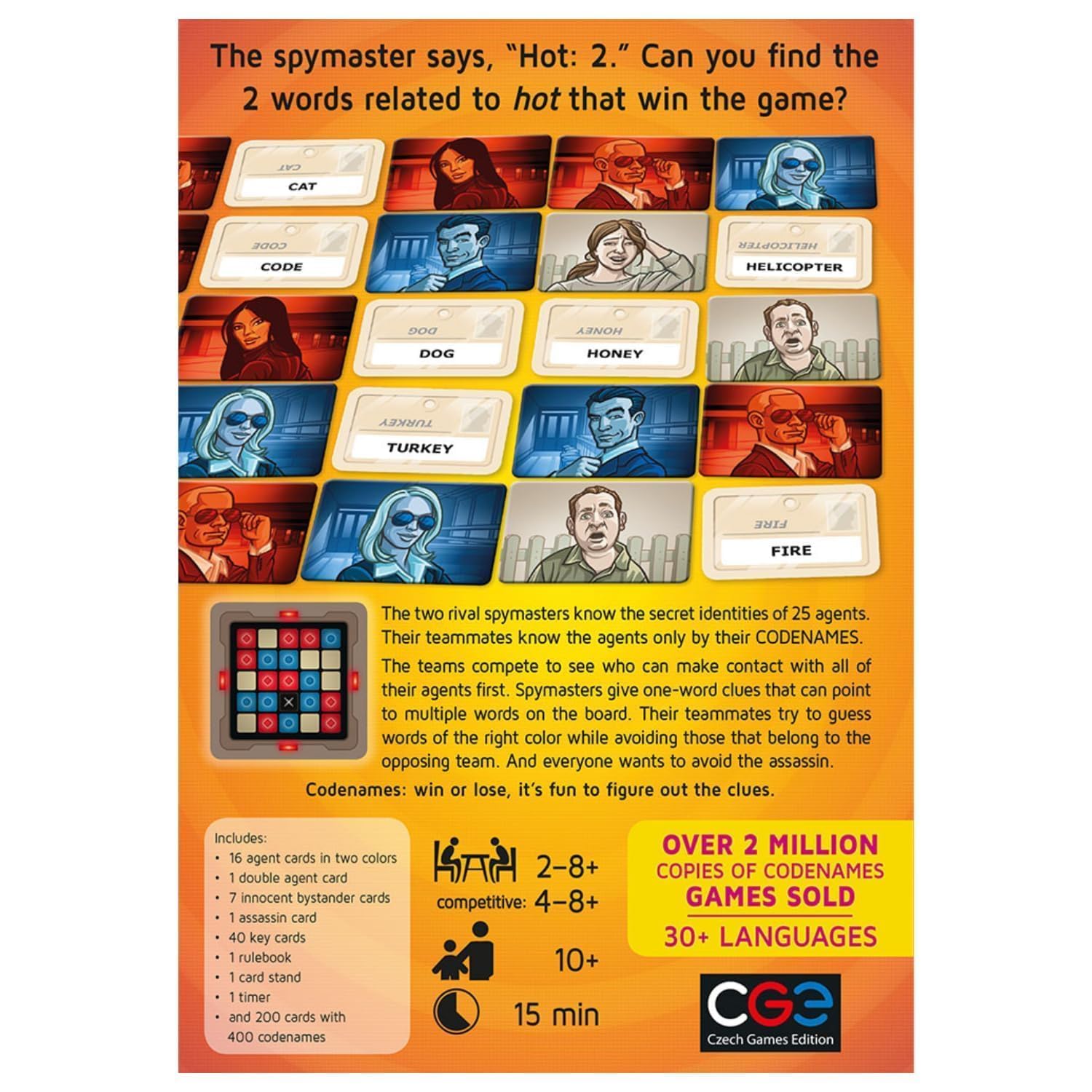 Creative Word Challenge, Fun Educational Game, Pack of 1, Interactive Board Game, 4–8 Players, Vocabulary Building, Ages 14+, Group Board