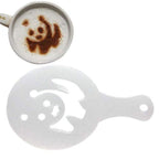 First Try 16 Pack Barista Coffee Stencils Latte Art Stencils Cappuccino Templates For Coffee Decorating, Cookie Icing, Cake, Cupcake Decor | Food Grade Pp, Various Patterns